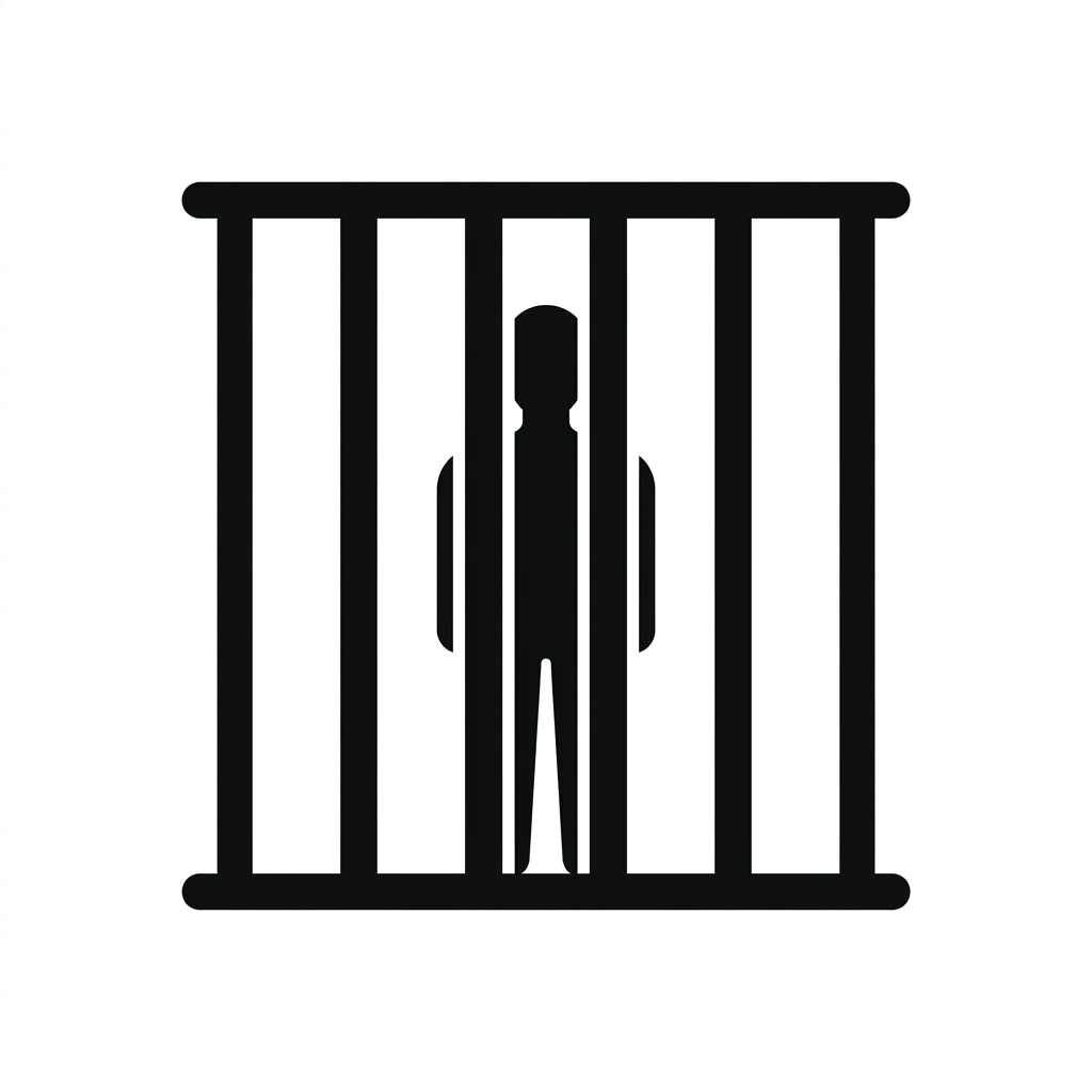 Illustration : prisonnier