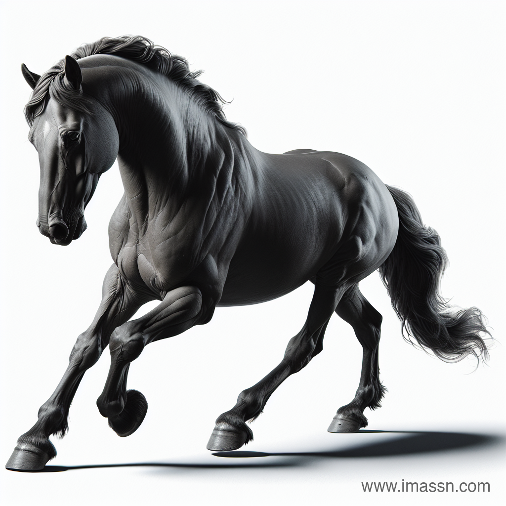 Illustration : cheval qui a un bon pas