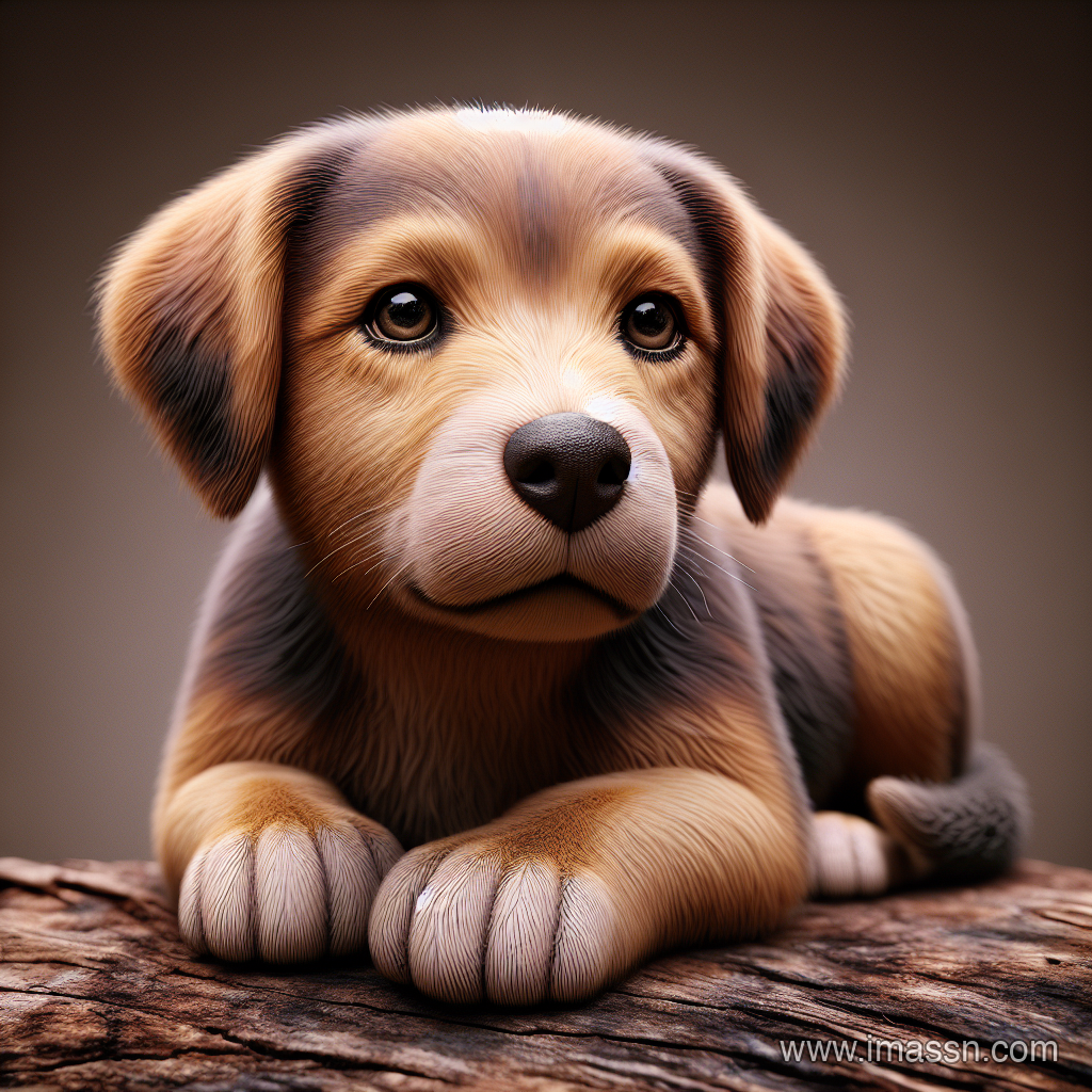Illustration : chiot, jeune chien