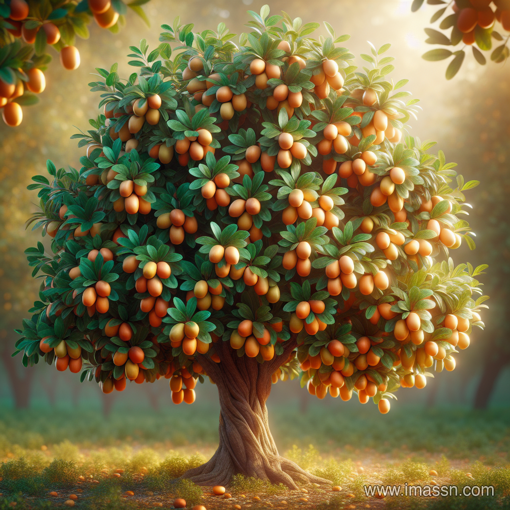 Illustration : jujubier, jujubier (arbre)