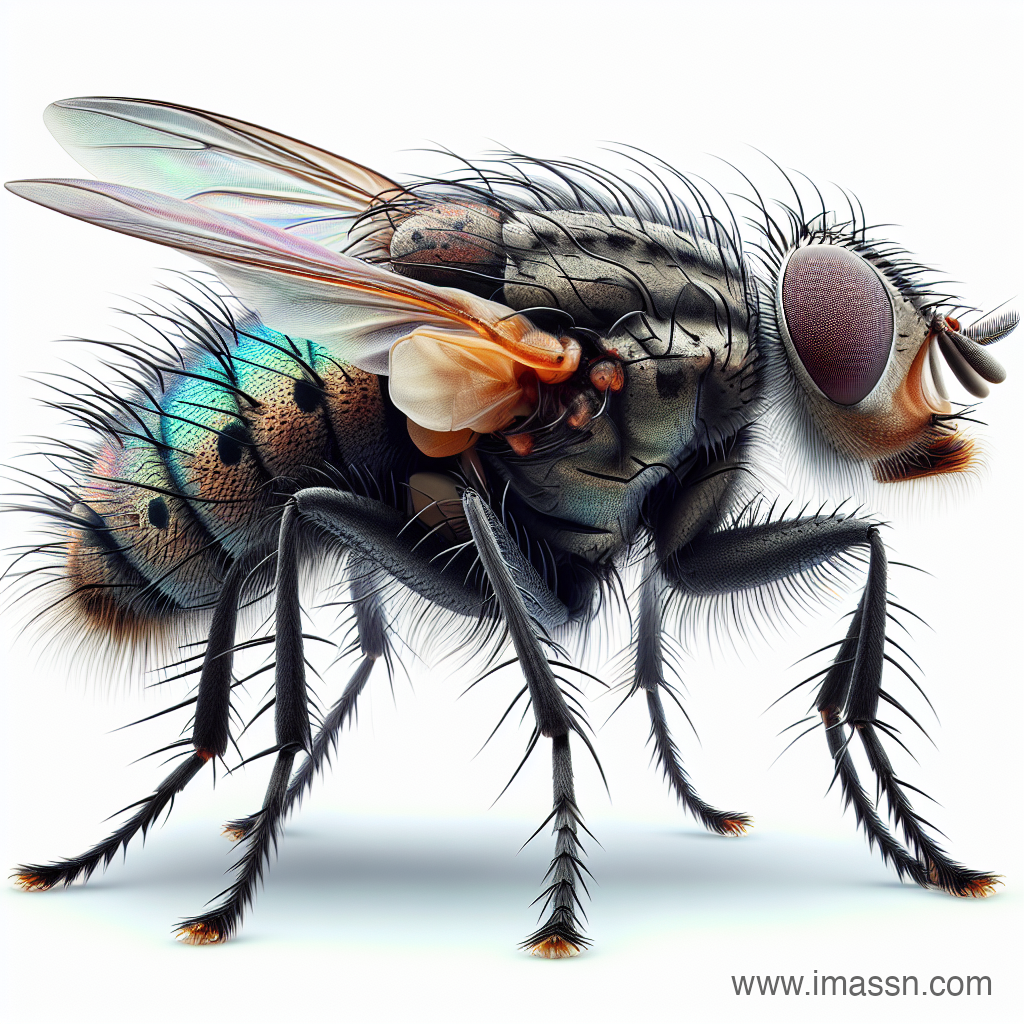 Illustration : espèce de mouche