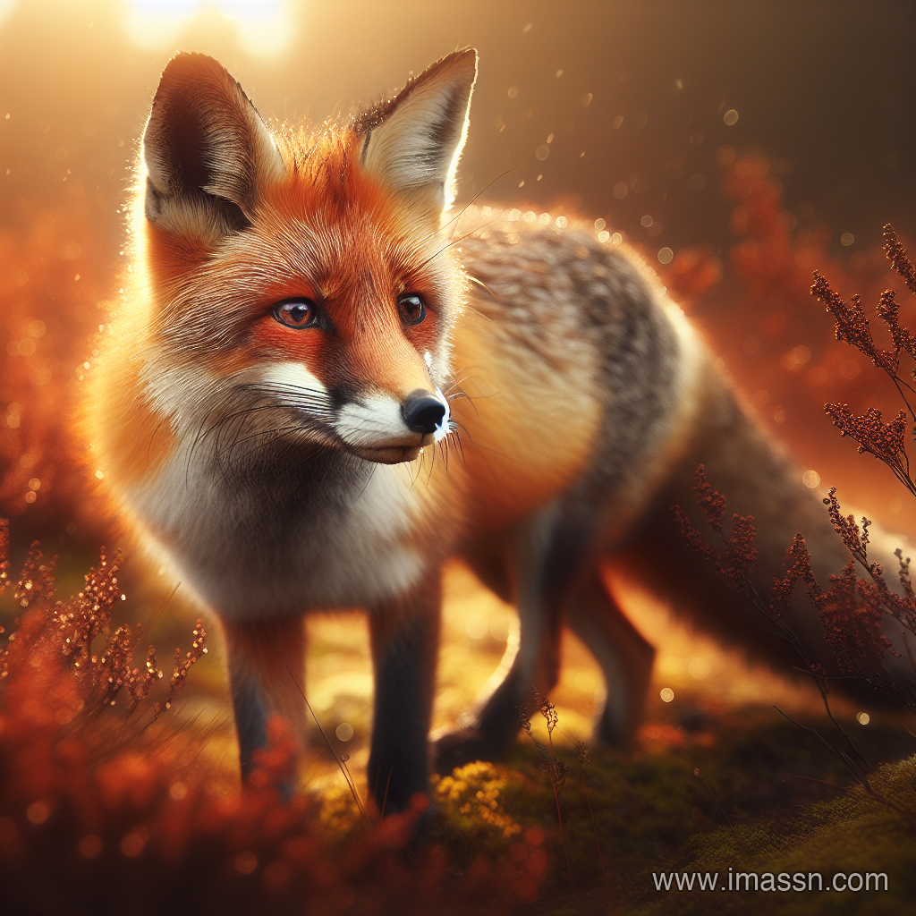 Illustration : Renard roux, Vulpes vulpes