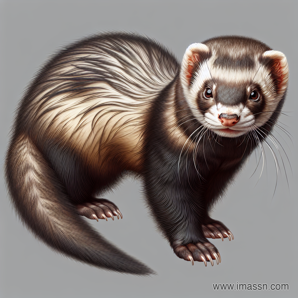 Illustration : furet
