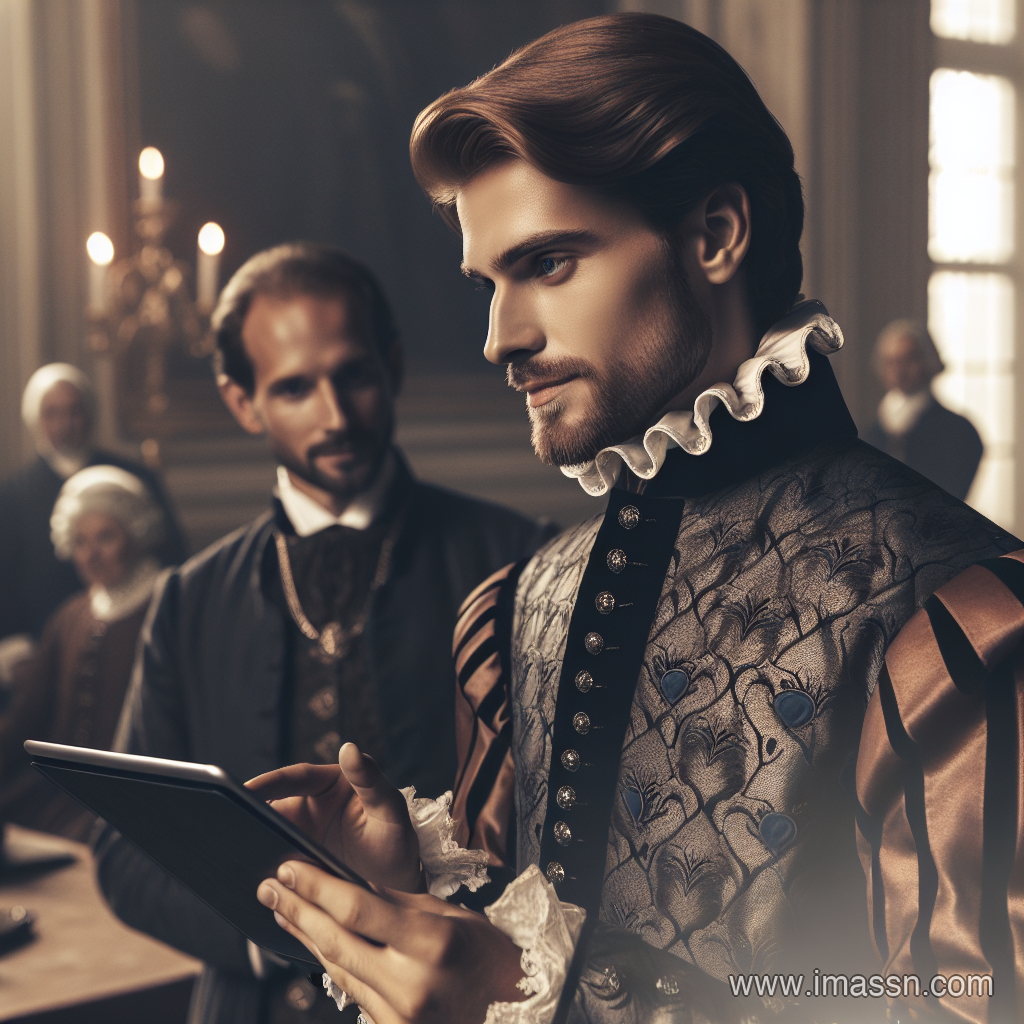 Illustration : courtier, intermédiaire