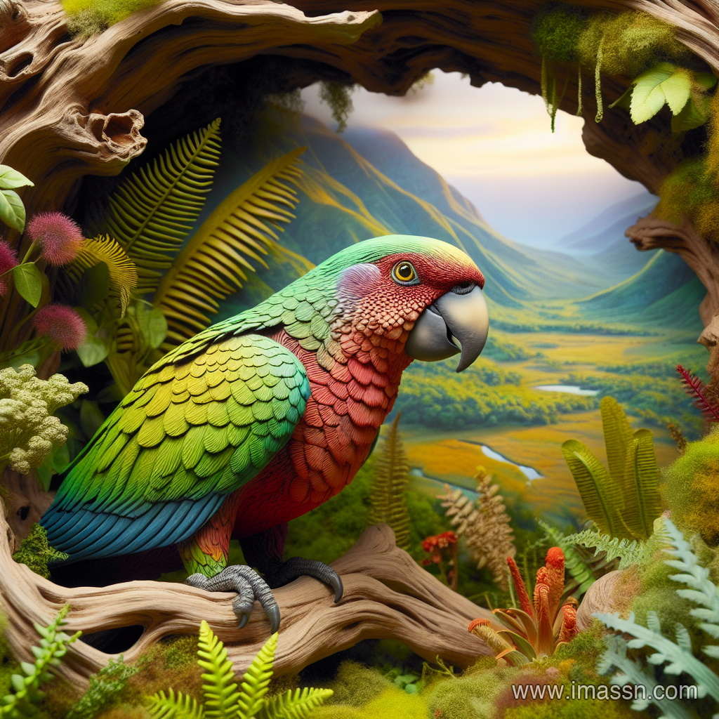 Illustration : perroquet