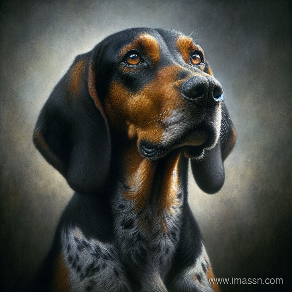Illustration : chien de chasse