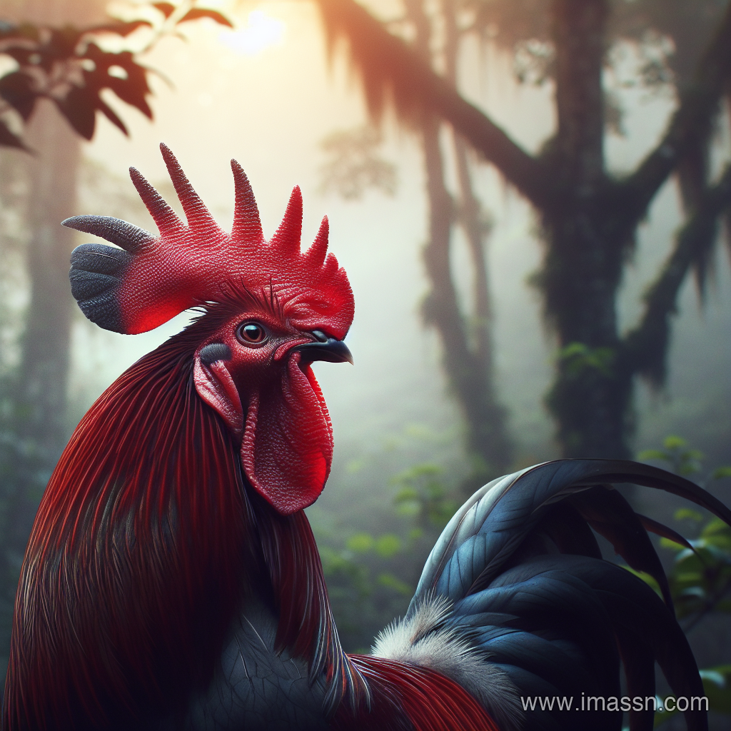 Illustration : crête de coq