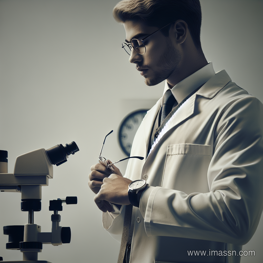 Illustration : opticien