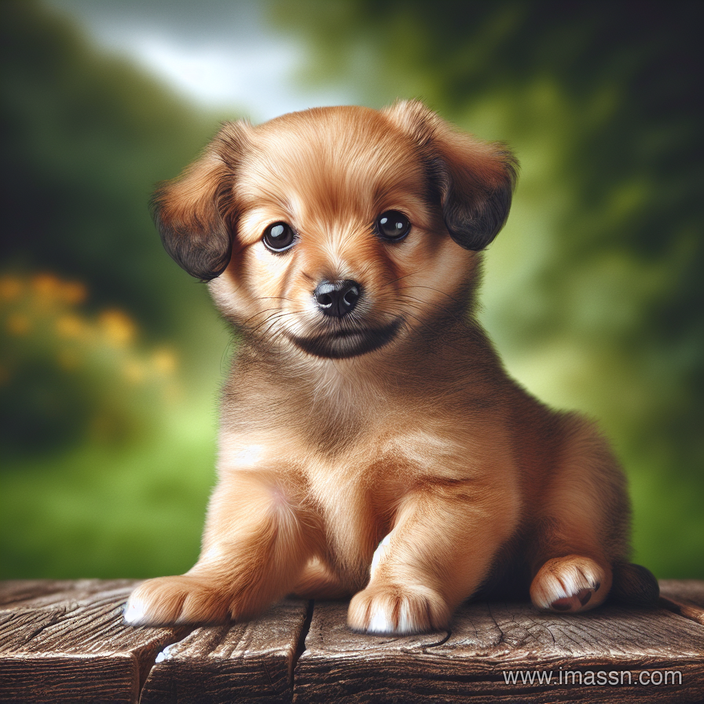 Illustration : chiot