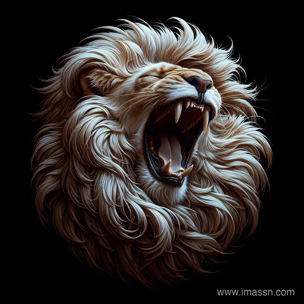 Illustration : rugir (lion)