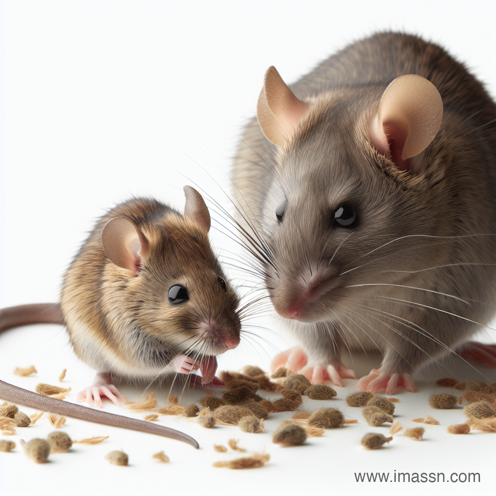 Illustration : rat, souris