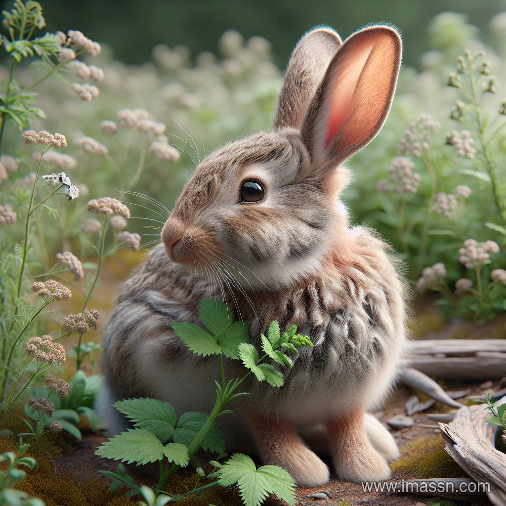 Illustration : Lapin de garenne, Oryctolagus cuniculus