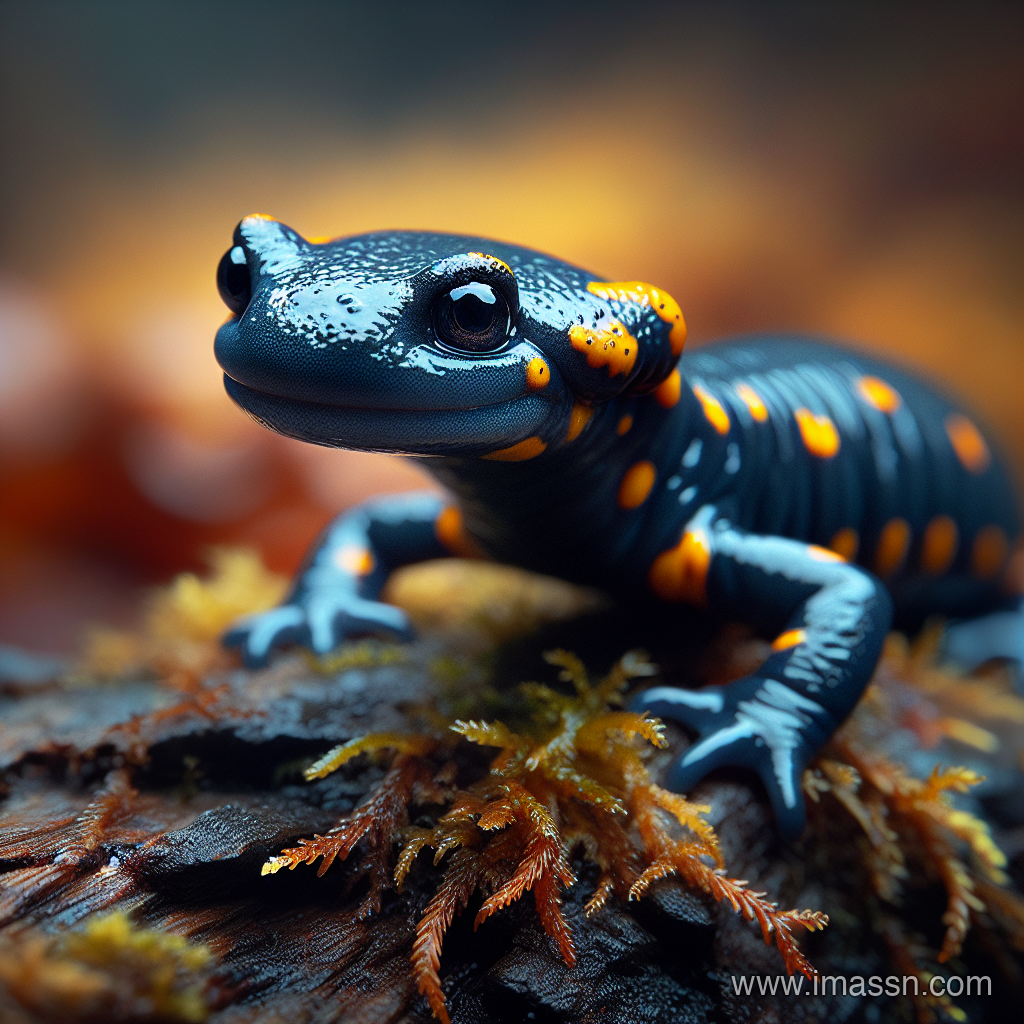 Illustration : salamandre