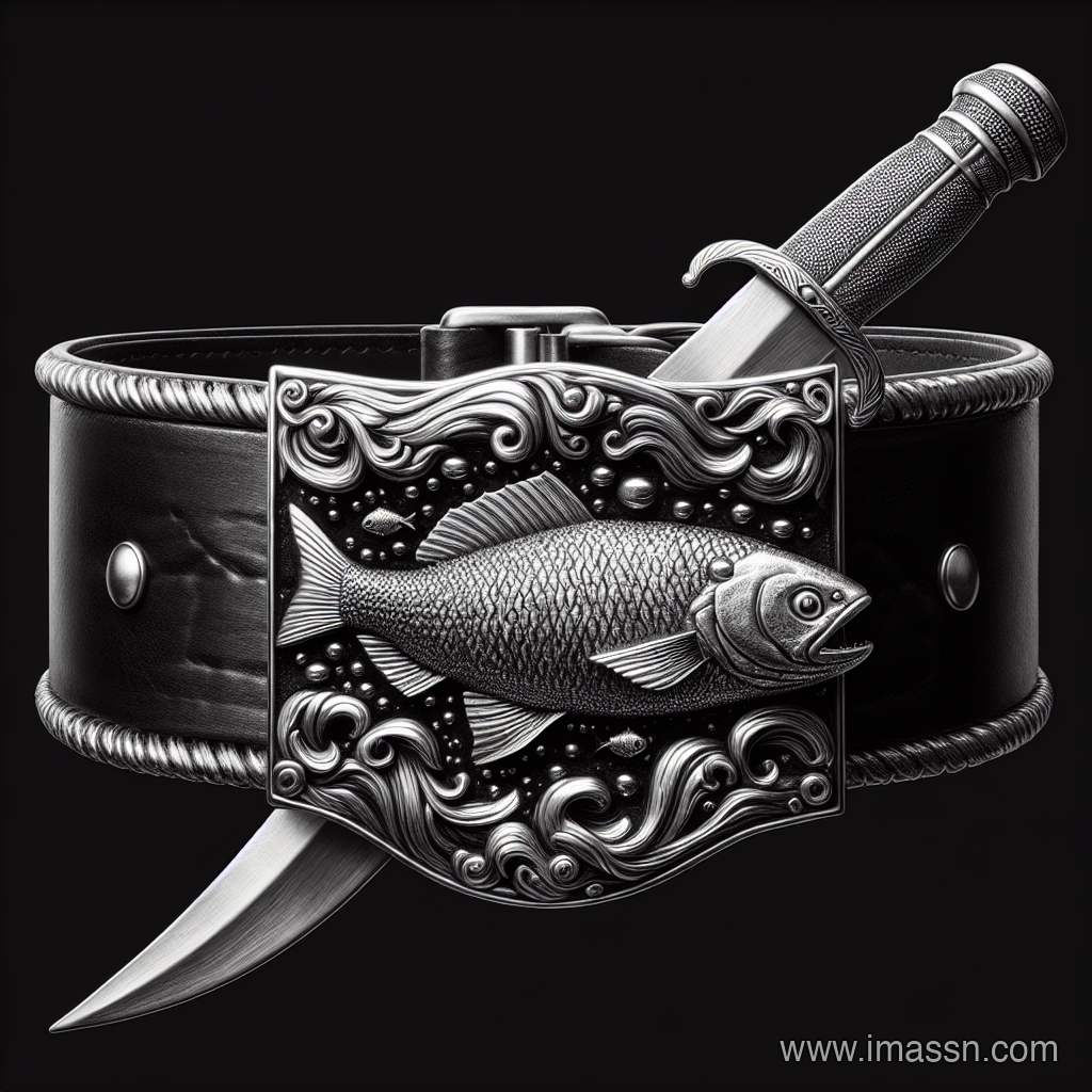 Illustration : Ceinture d’argent, sabre